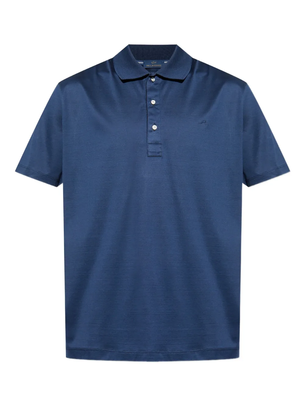 Paul & Shark Poloshirt met geborduurd logo Blauw