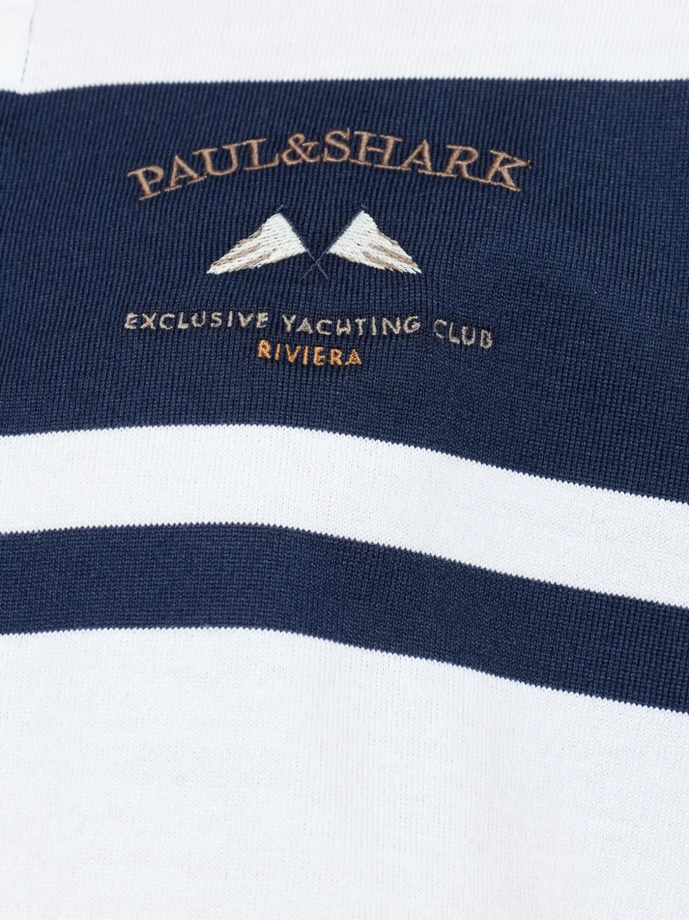 Paul & Shark Poloshirt met lange mouwen Blauw