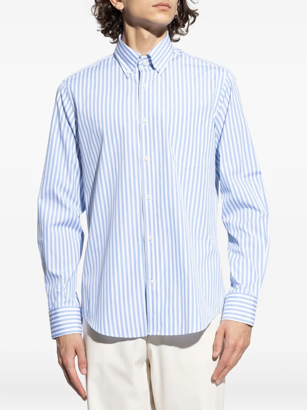 Paul & Shark Gestreept overhemd Blauw