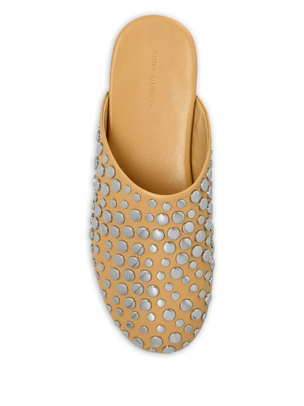 Tory Burch leather studded flat mules 250 BEIGE
