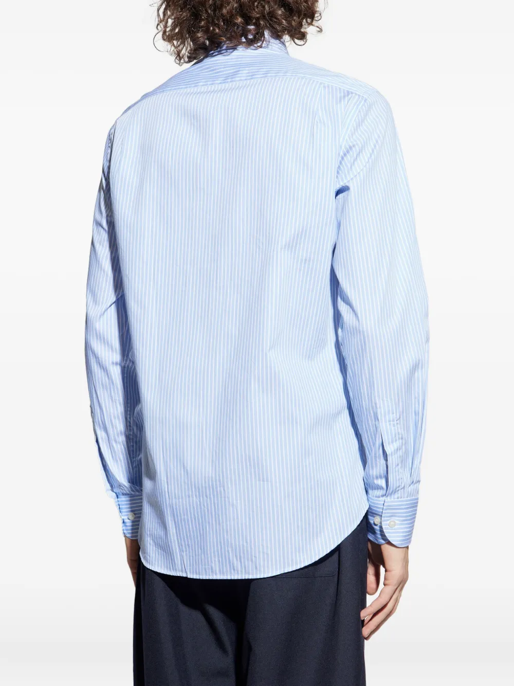 Paul & Shark Gestreept overhemd met lange mouwen Blauw