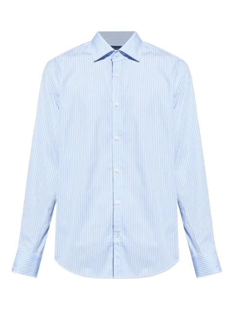 Paul & Shark striped long-sleeved shirt