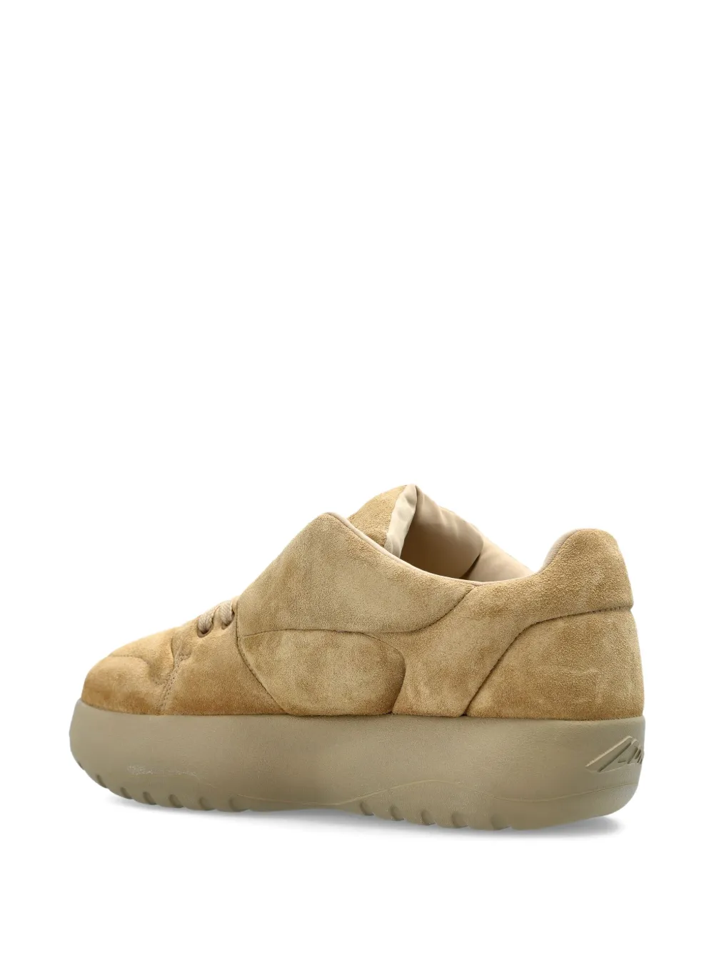 DSQUARED2 logo-detail suede sneakers Brown