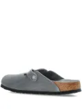 Birkenstock buckle suede mules - Grey