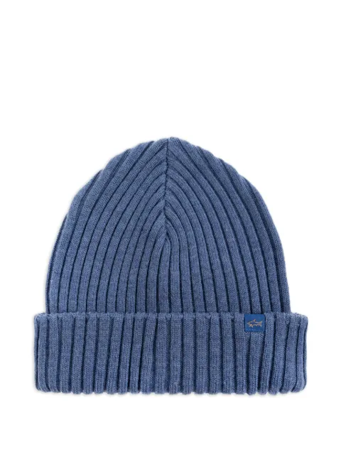 Paul & Shark gorro tejido de canalé