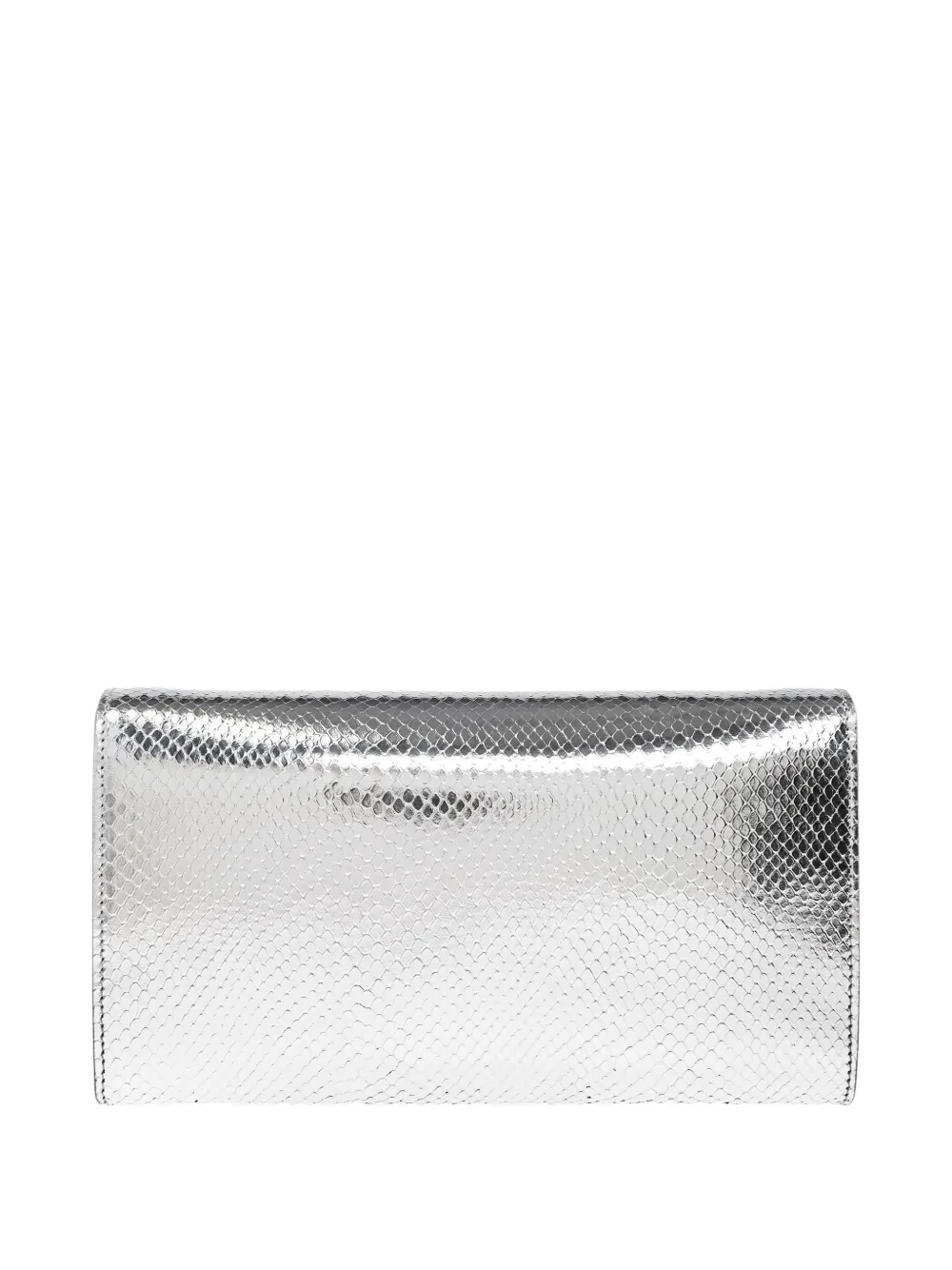 DSQUARED2 clasp clutch bag Zilver