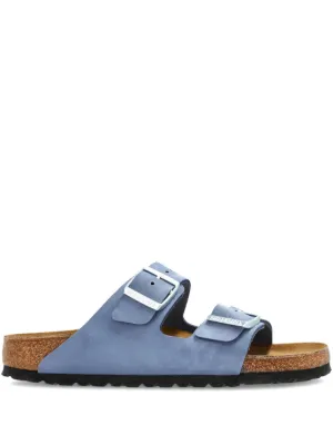Birkenstock バックル サンダル | ブルー | FARFETCH JP