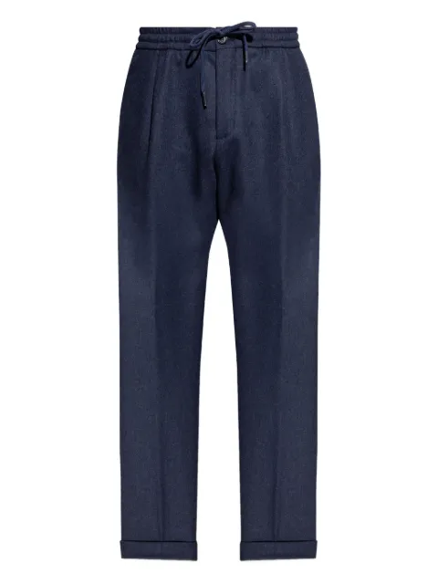 Paul & Shark wool blend straight-leg trousers