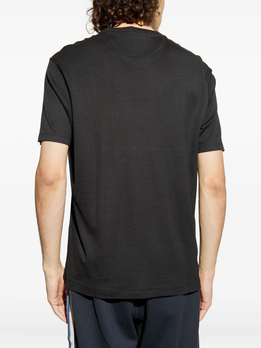 Paul & Shark Katoenen T-shirt met ronde hals Zwart