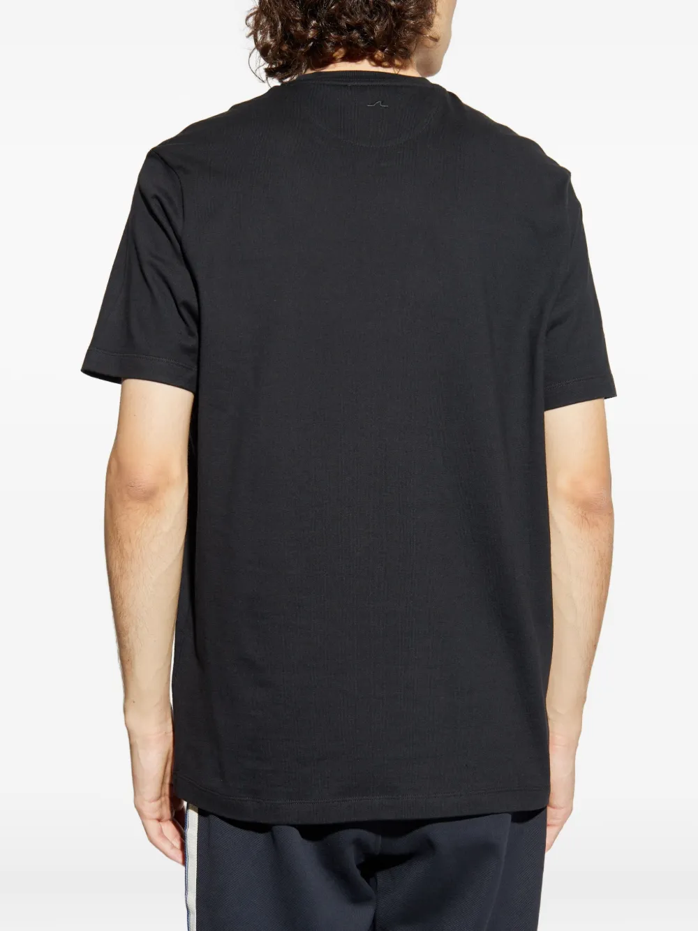 Paul & Shark T-shirt met geborduurd logo Zwart
