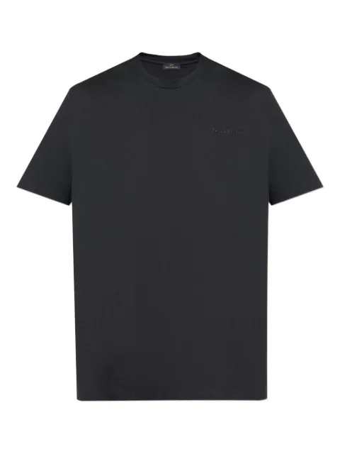 Paul & Shark logo-embroidered T-shirt