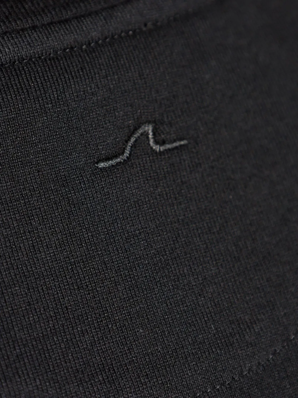 Paul & Shark T-shirt met geborduurd logo Zwart