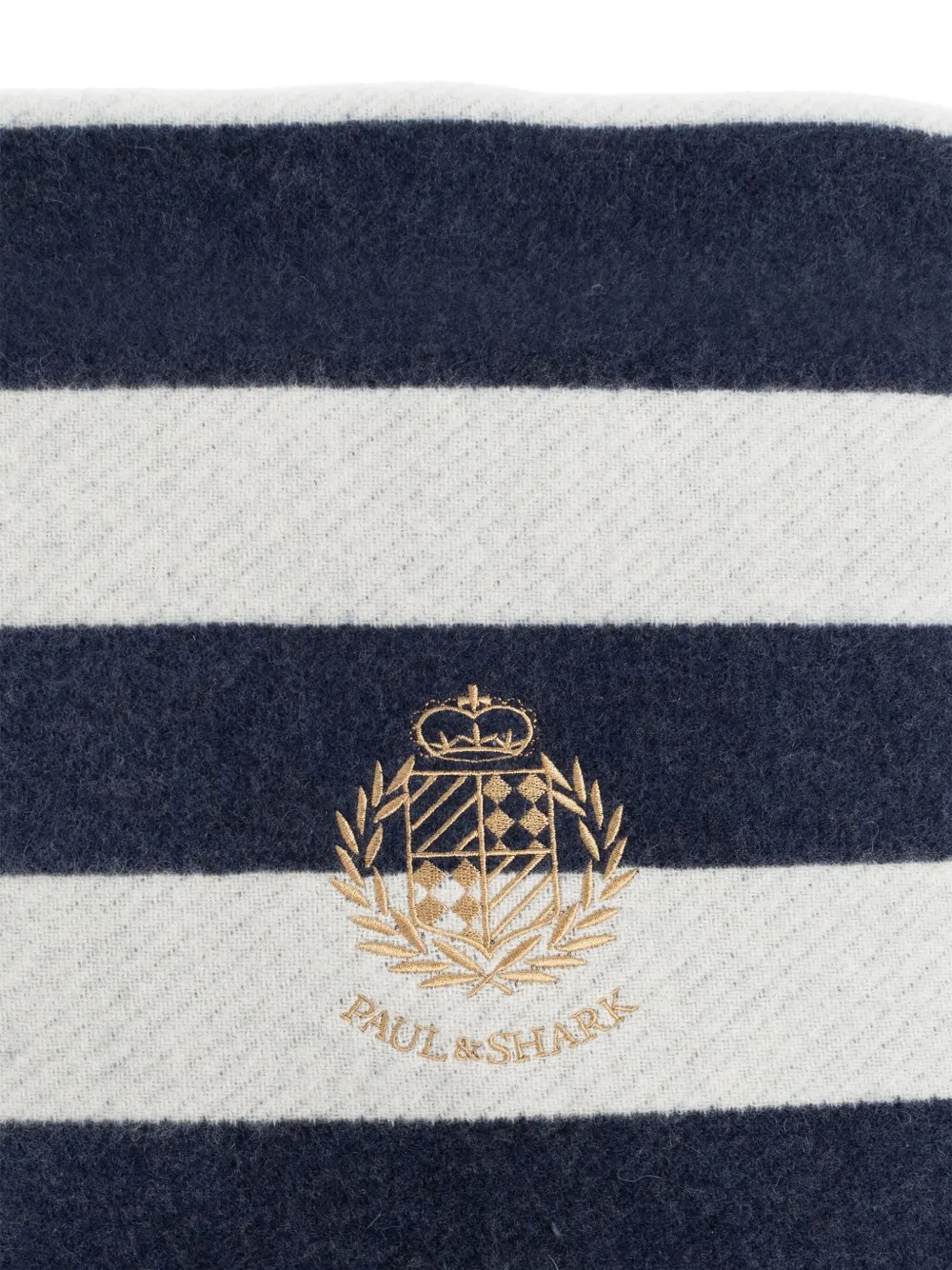 Paul & Shark striped embroidered blanket | Towels & Bath Robes | Image 2