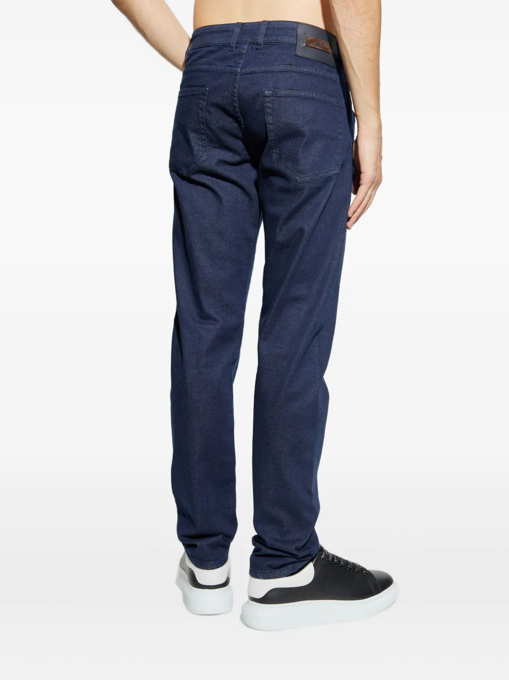 Paul & Shark Jeans met haaiensleutelhanger Blauw