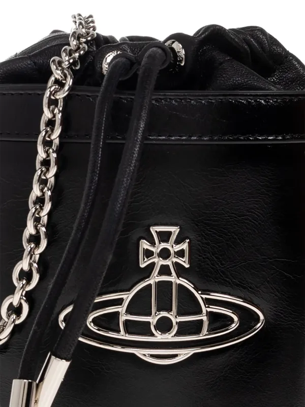 Vivienne Westwood Orb バケットバッグ | ブラック | FARFETCH JP