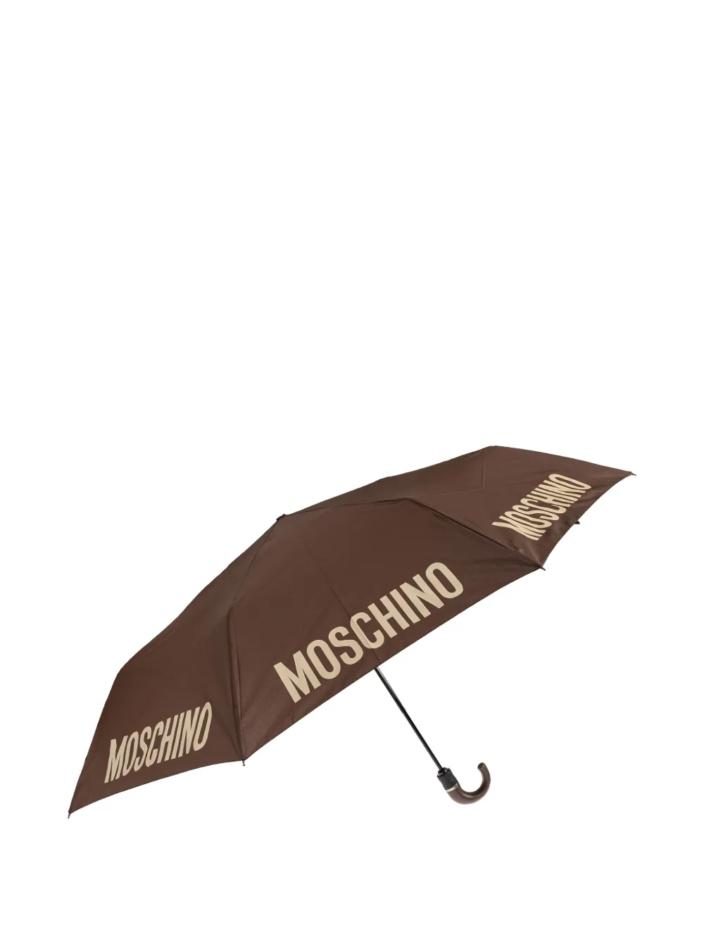 Moschino logo umbrella Bruin