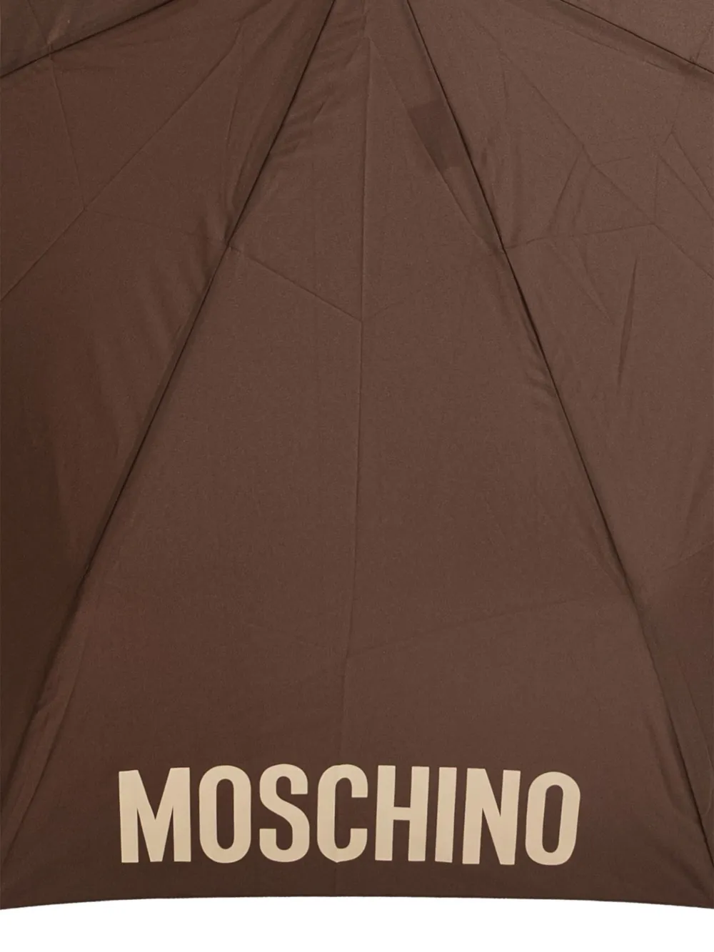 Moschino logo umbrella Bruin