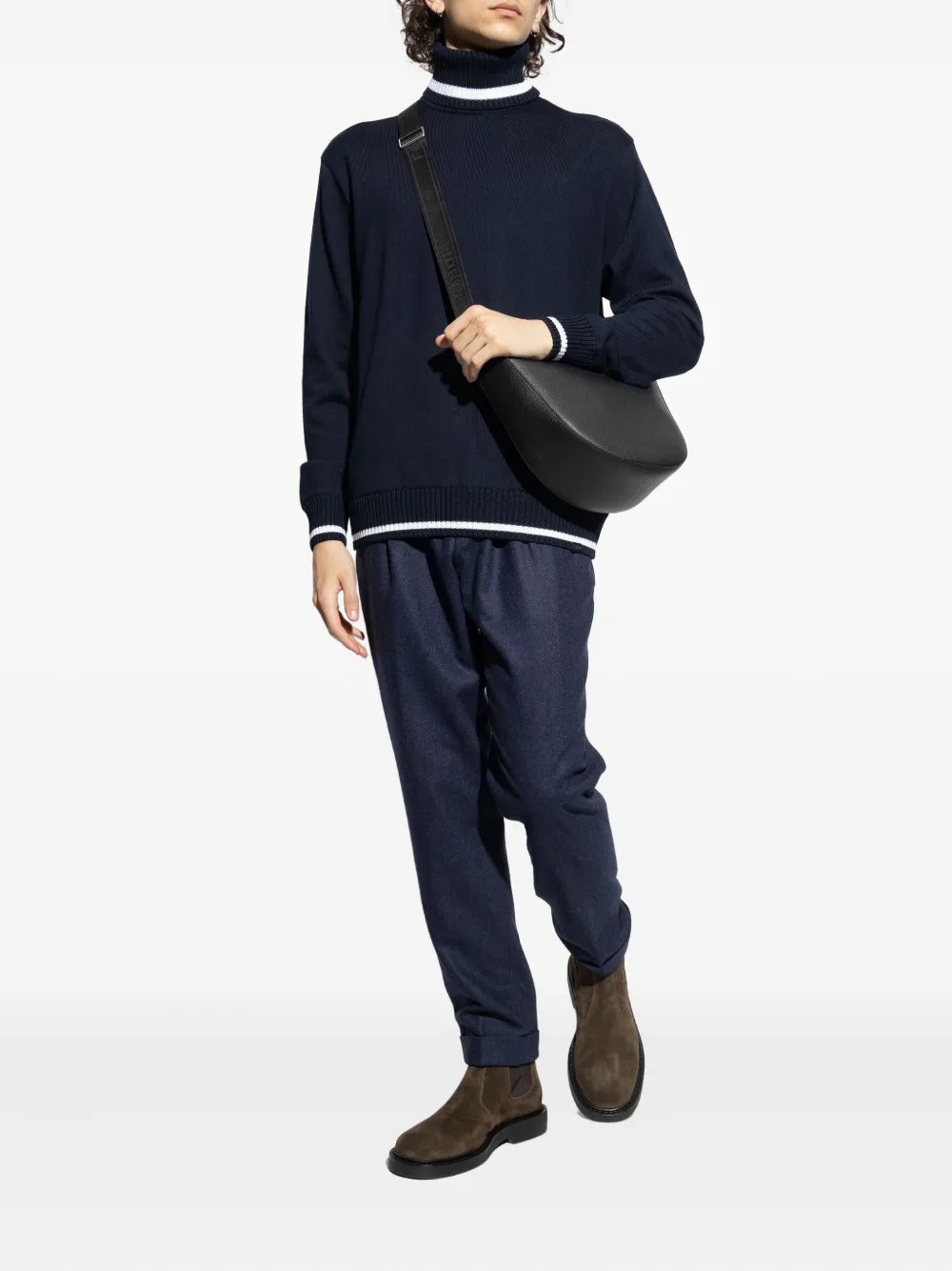 Paul & Shark Wollen coltrui Blauw