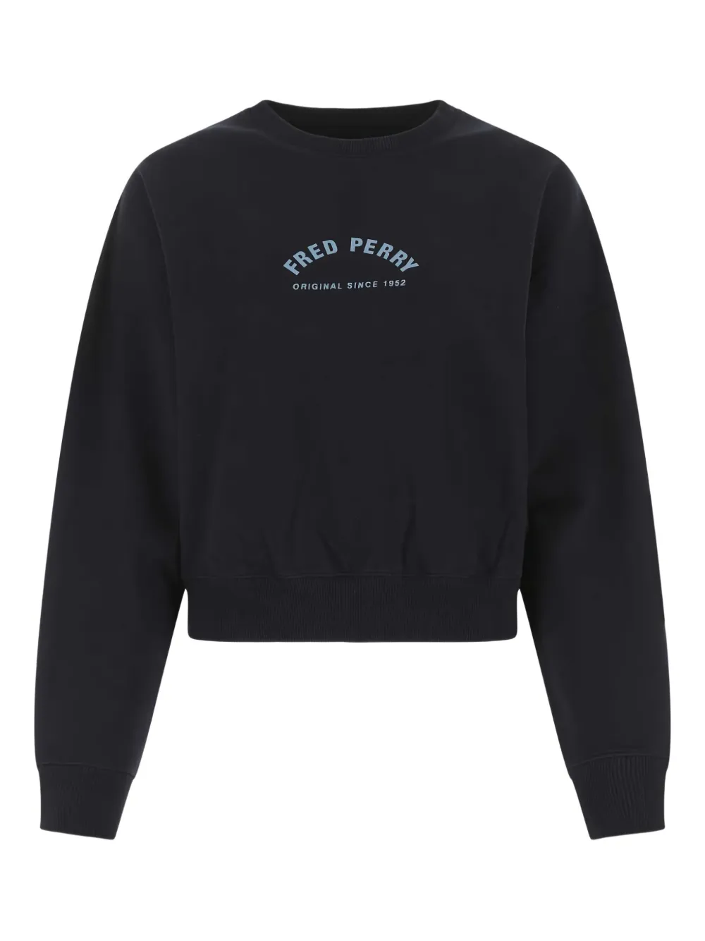 Fred Perry Embroidered Cotton Sweatshirt