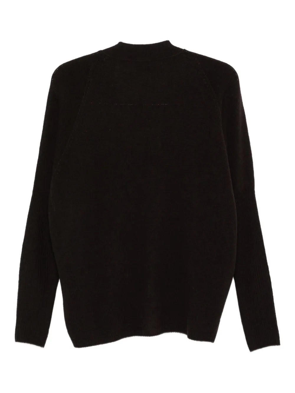 Alysi V-neck cardigan Bruin