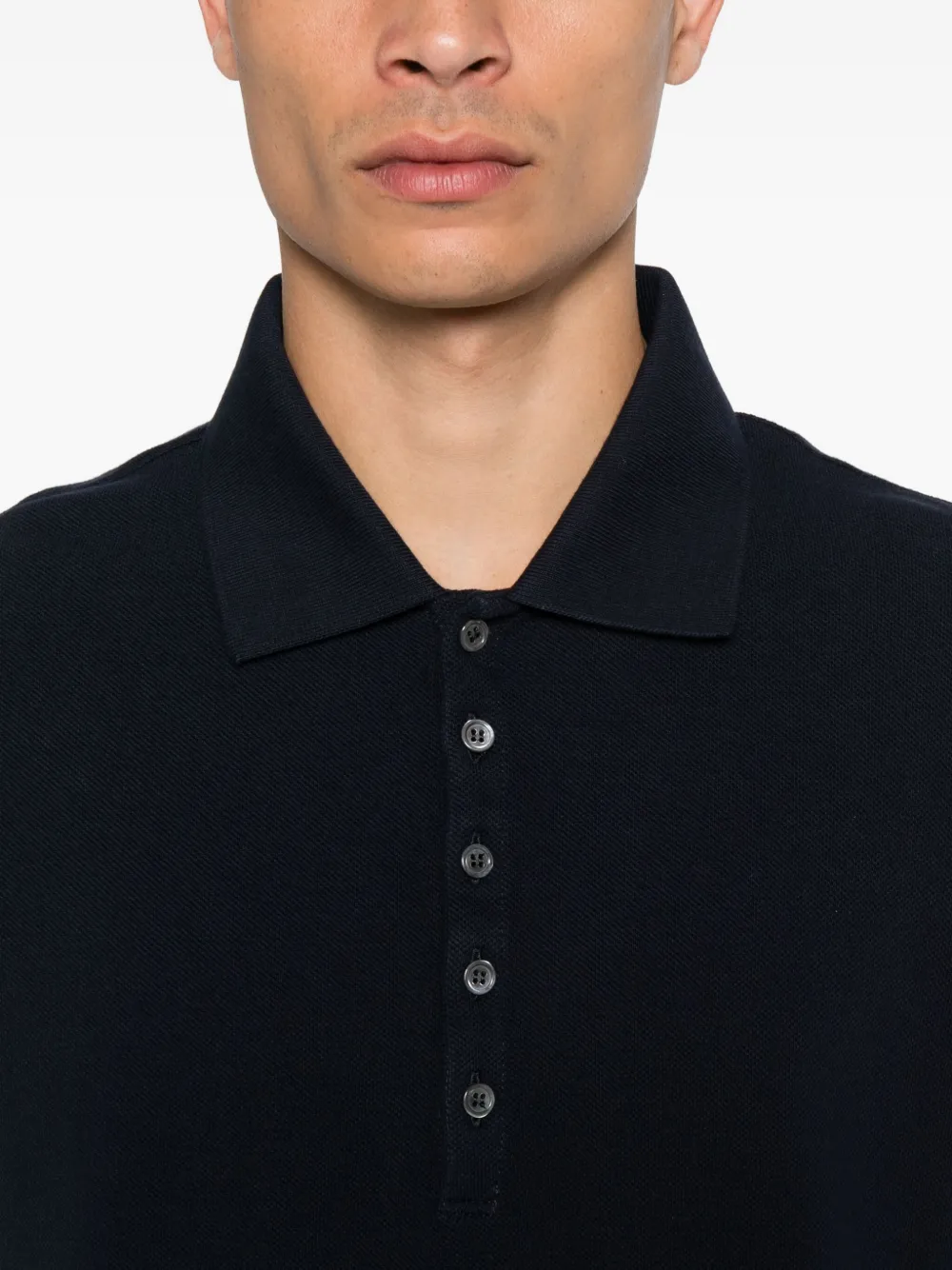 Thom Browne Poloshirt met korte mouwen Blauw