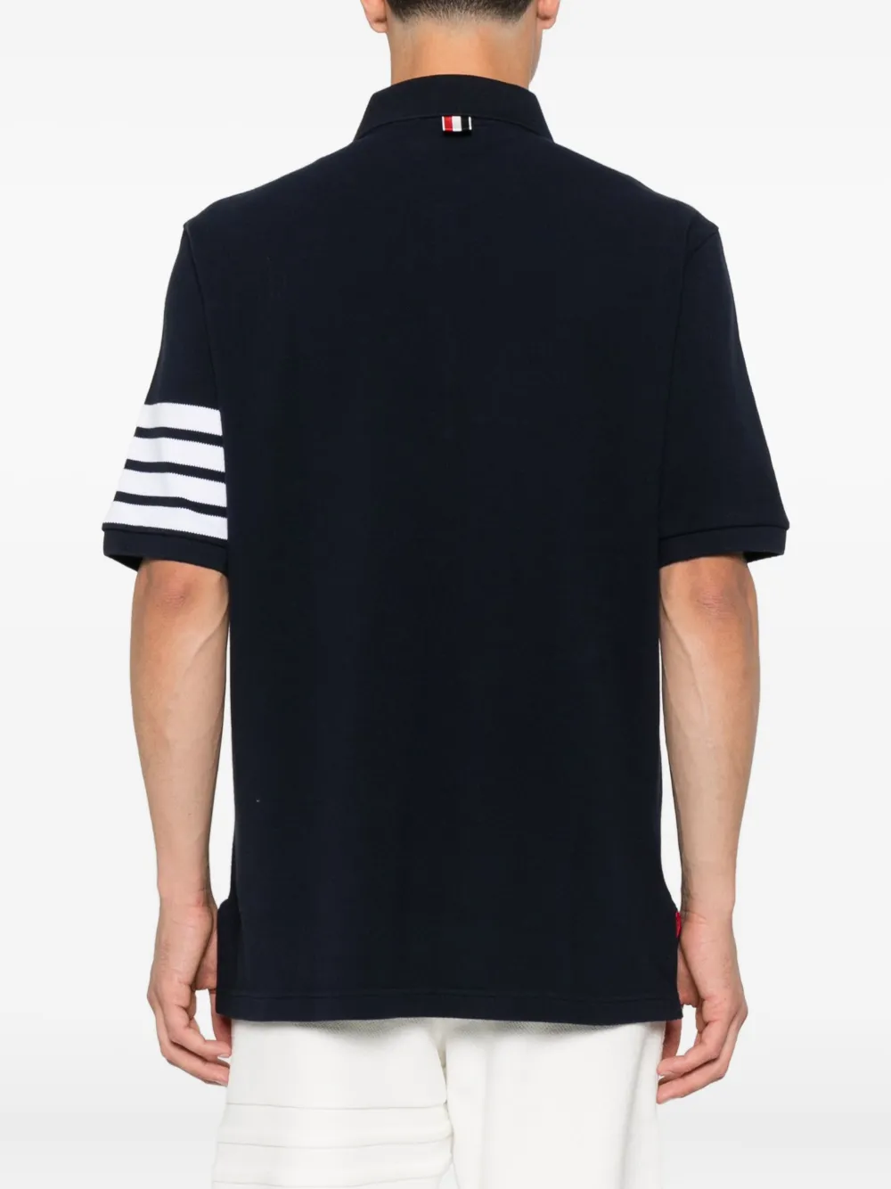 Thom Browne Poloshirt met korte mouwen Blauw