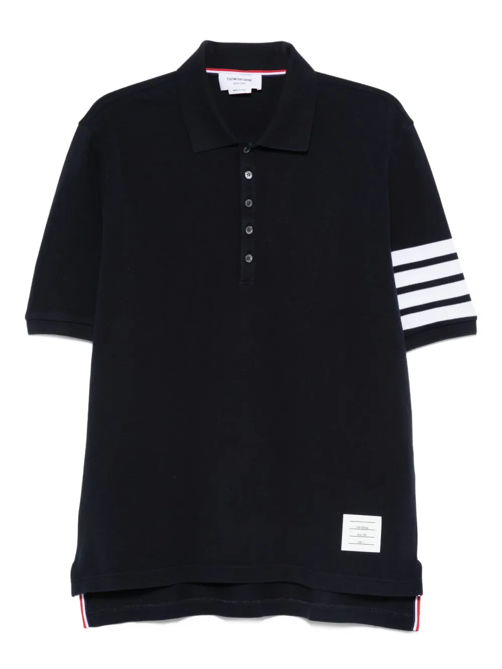Thom Browne Poloshirt met korte mouwen Blauw