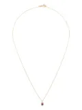 Wouters & Hendrix Gold 18K gold ruby and diamond necklace