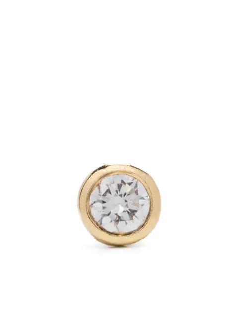 Wouters & Hendrix Gold 18K yellow gold diamond earring