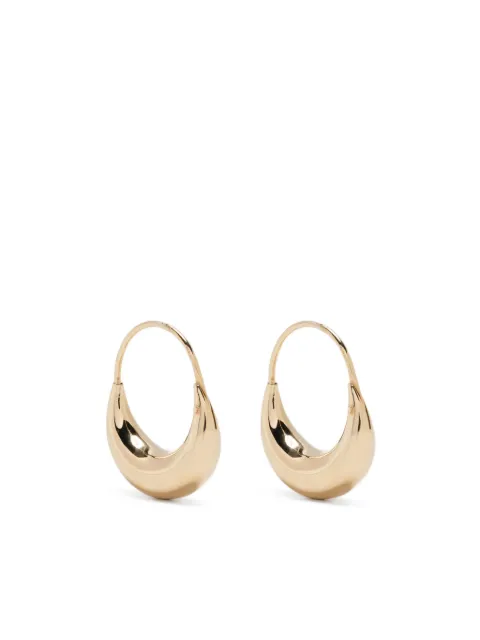 Wouters & Hendrix Gold 18K yellow gold hoop earrings