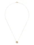 Charlotte Chesnais 18K yellow gold Letter E diamond necklace