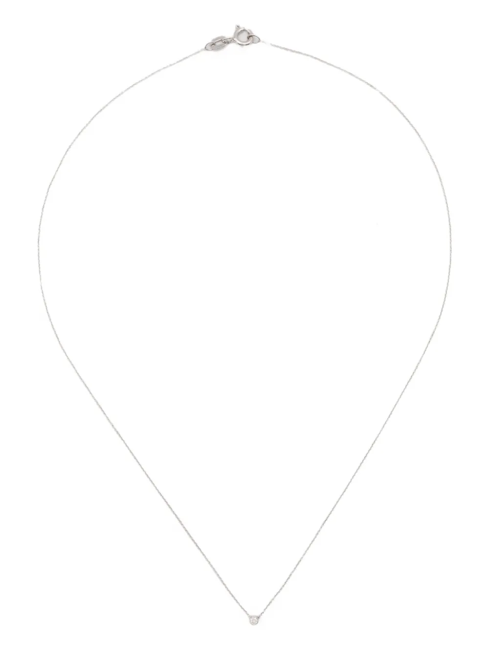18K gold diamond necklace