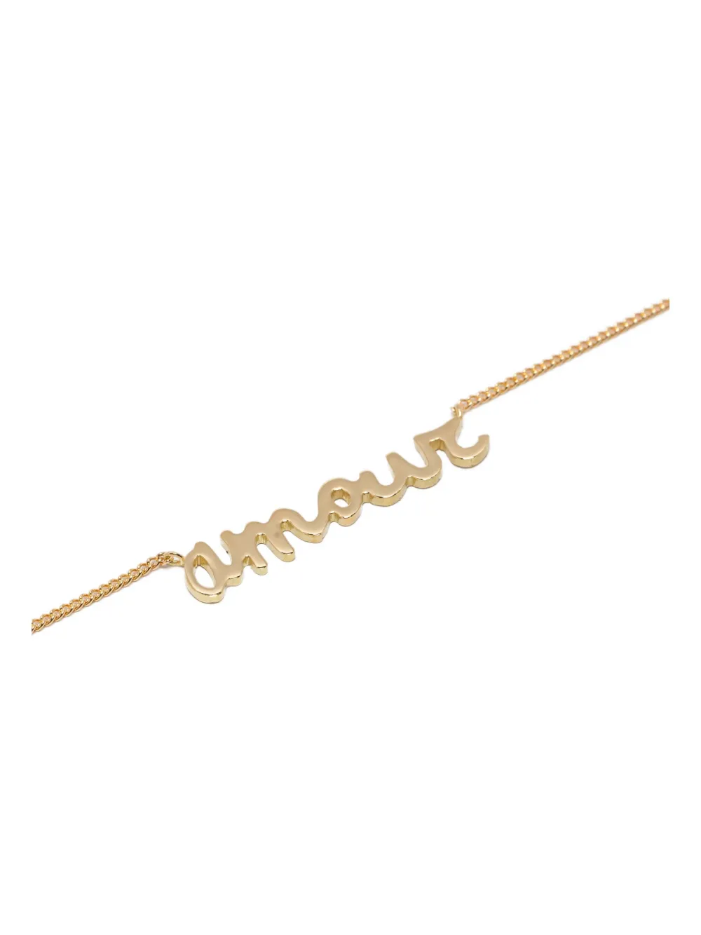 Wouters & Hendrix Gold 18k Gold Amour Necklace In Gold