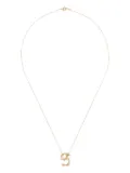 Charlotte Chesnais 18K yellow gold G diamond necklace