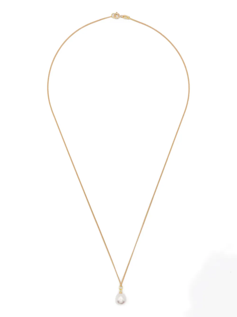 Wouters & Hendrix Gold Eighteen Karat Gold Pearl Necklace - ゴールドトーン Wouters & Hendrix Gold Eighteen Karat Gold Pearl Necklace - ゴールドトーン