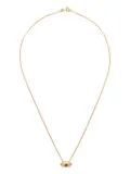 Wouters & Hendrix Gold 18K yellow gold Lip garnet necklace