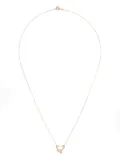 Charlotte Chesnais 18K yellow gold V diamond necklace