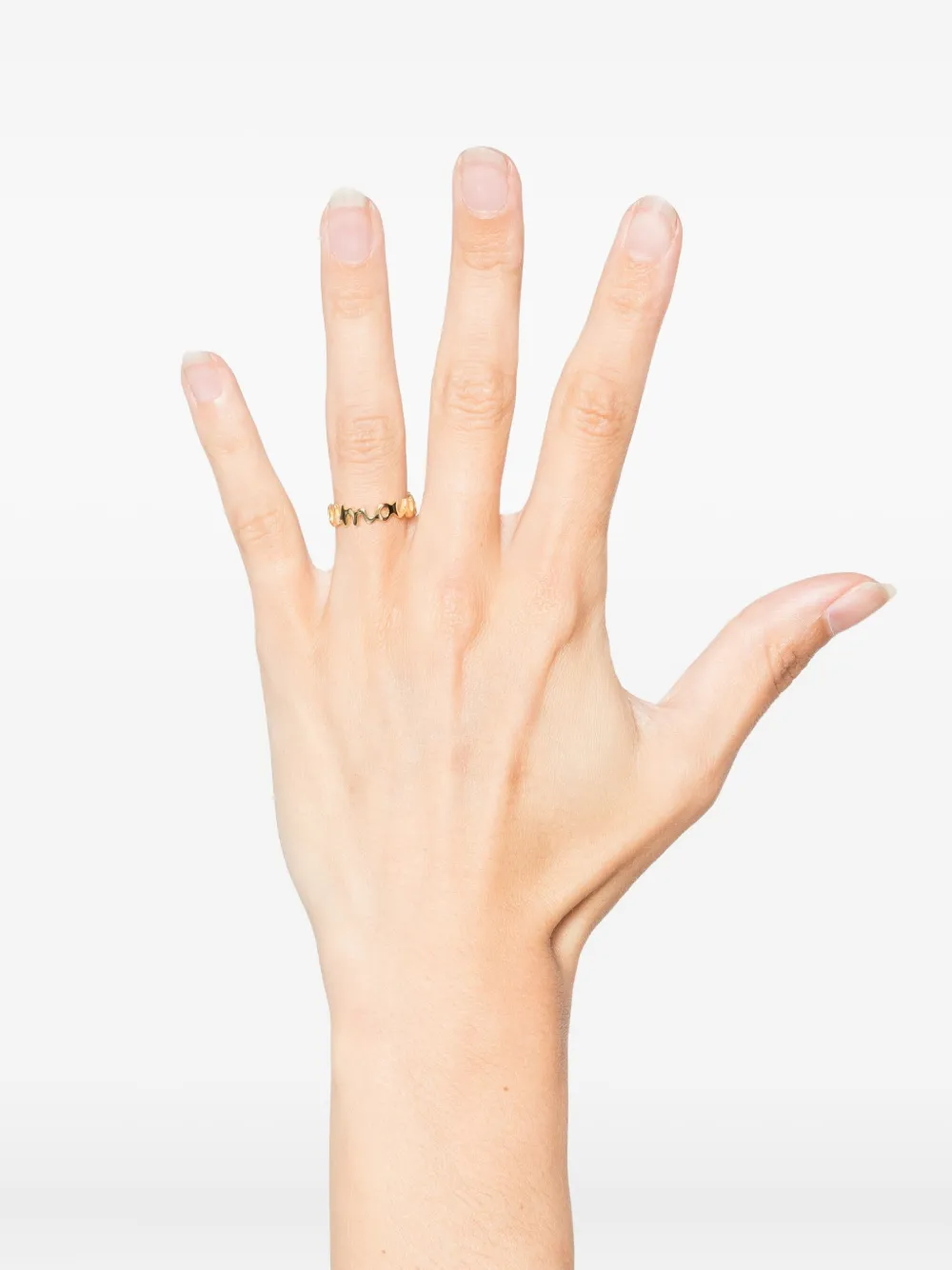 Wouters & Hendrix Gold 18kt Yellow Gold Amour Ring In Gold