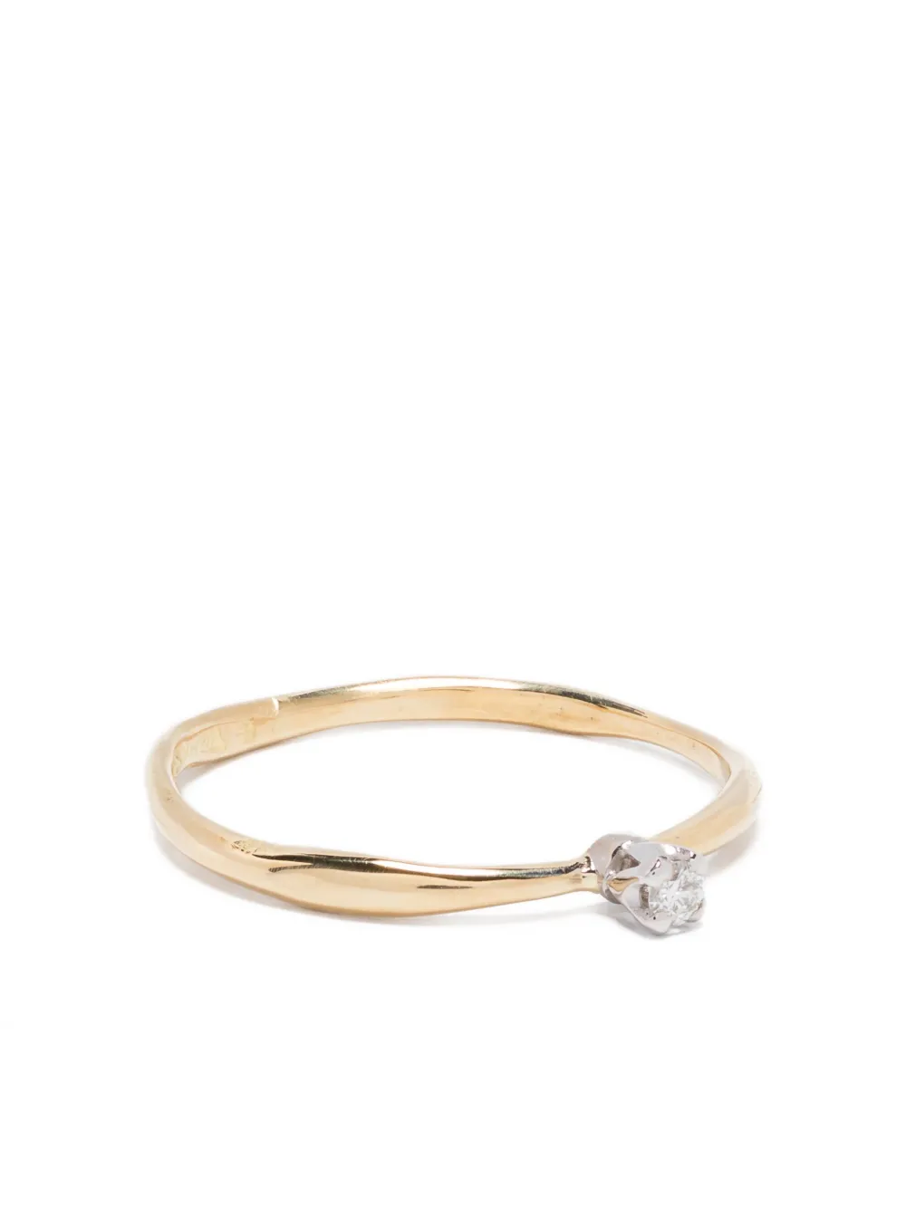 18kt white gold Solitaire ring
