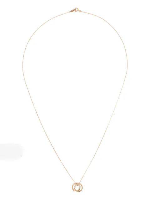 Charlotte Chesnais 18K yellow gold diamond circle necklace