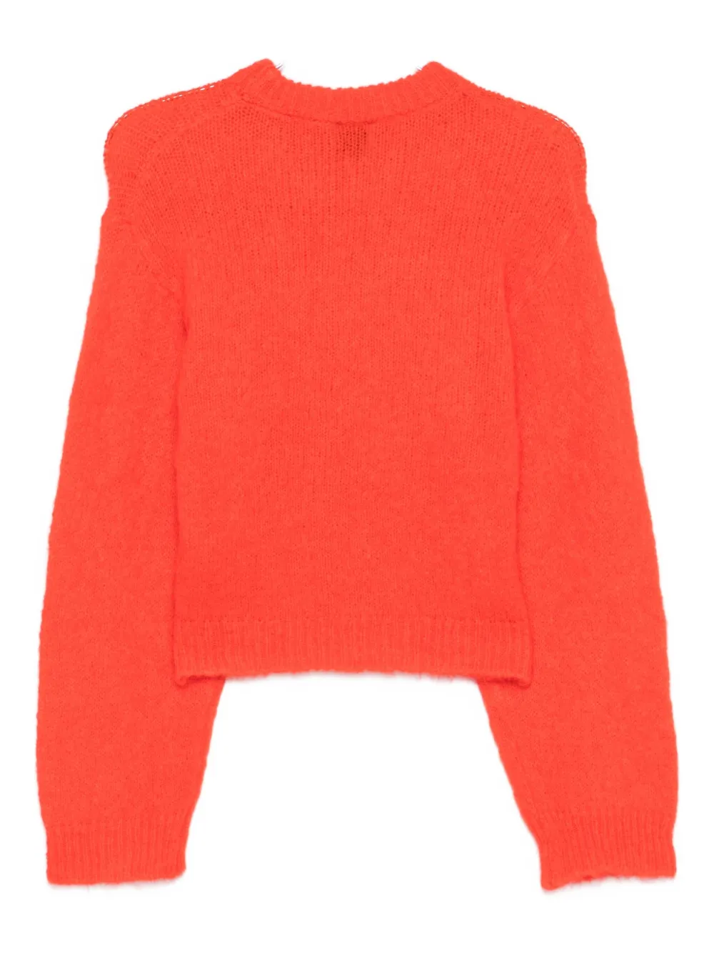 Alysi balloon-sleeve sweater Rood