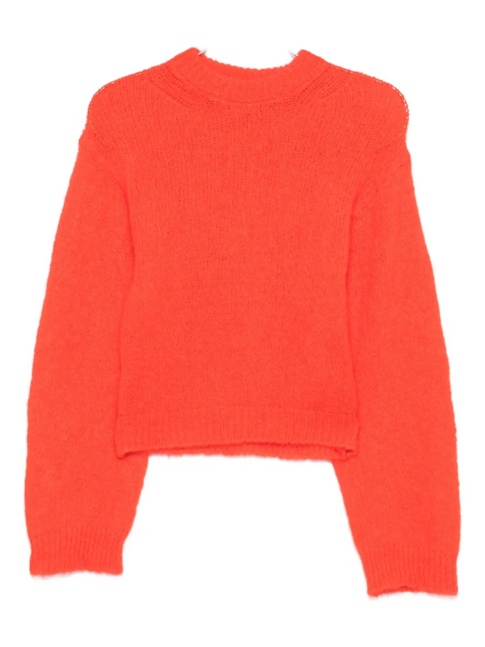 Alysi balloon-sleeve sweater Rood