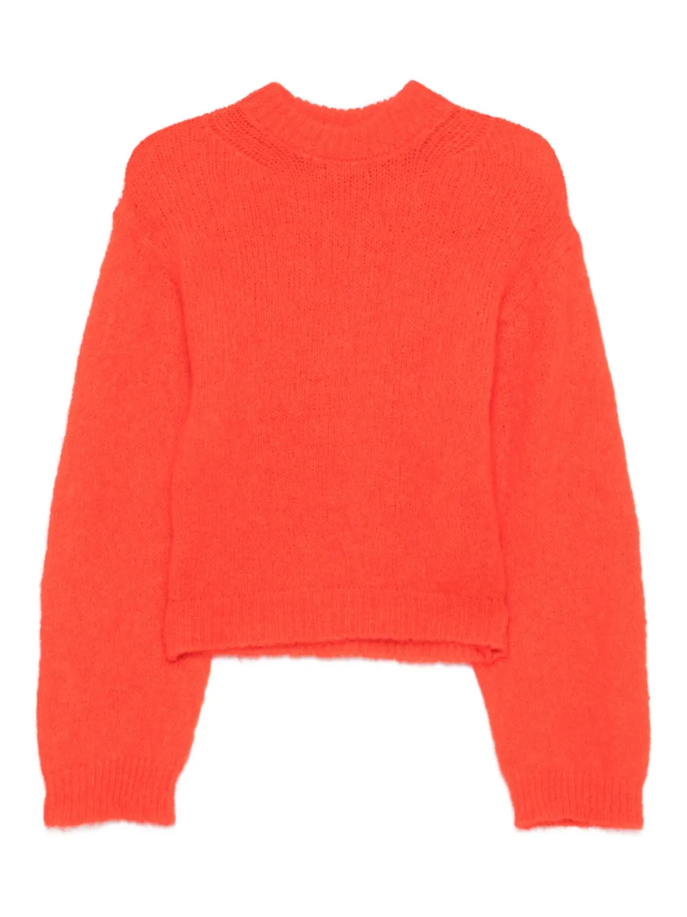 Alysi balloon-sleeve sweater Rood