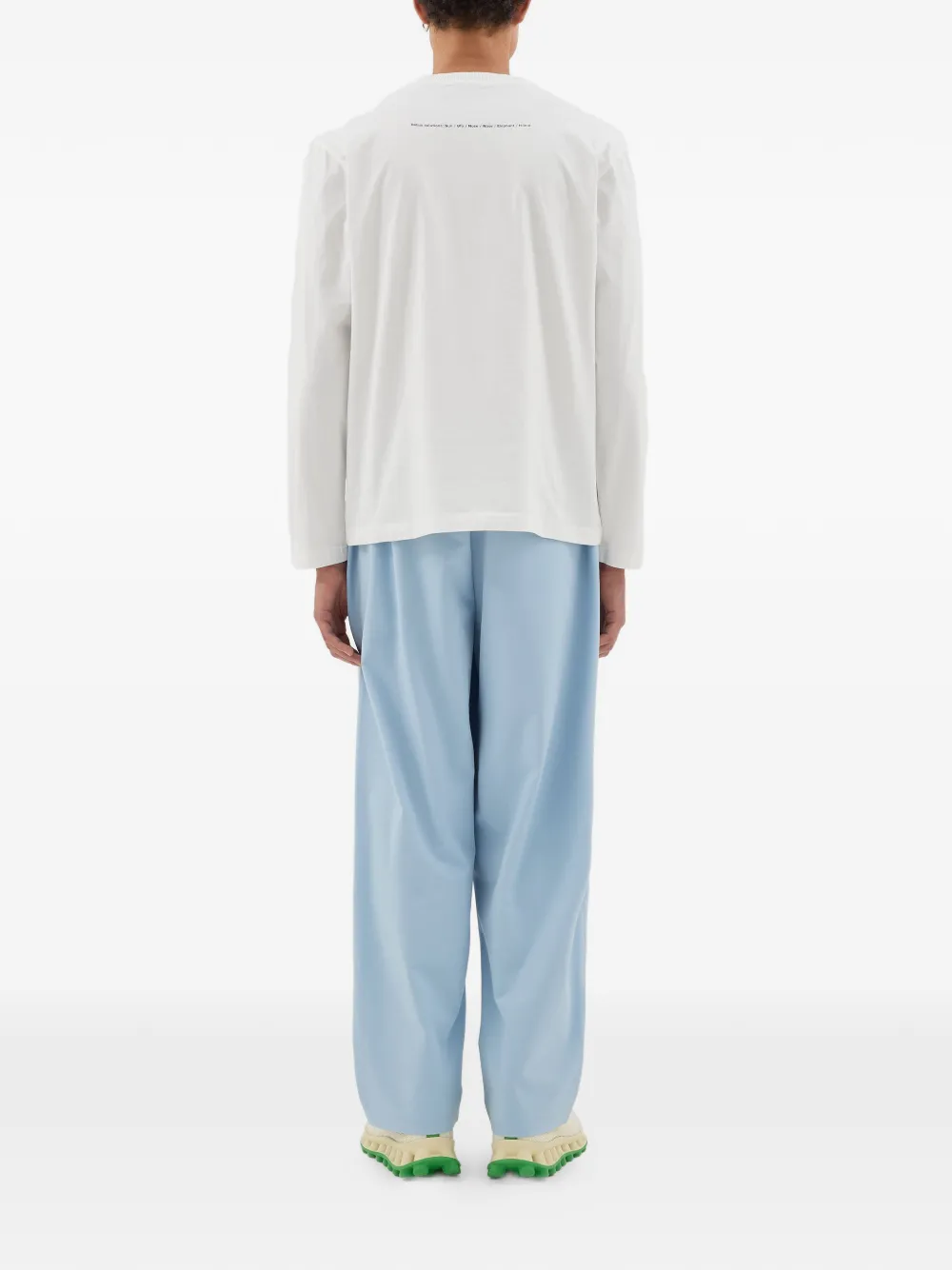 Emoji-Print Long-Sleeve T-Shirt
