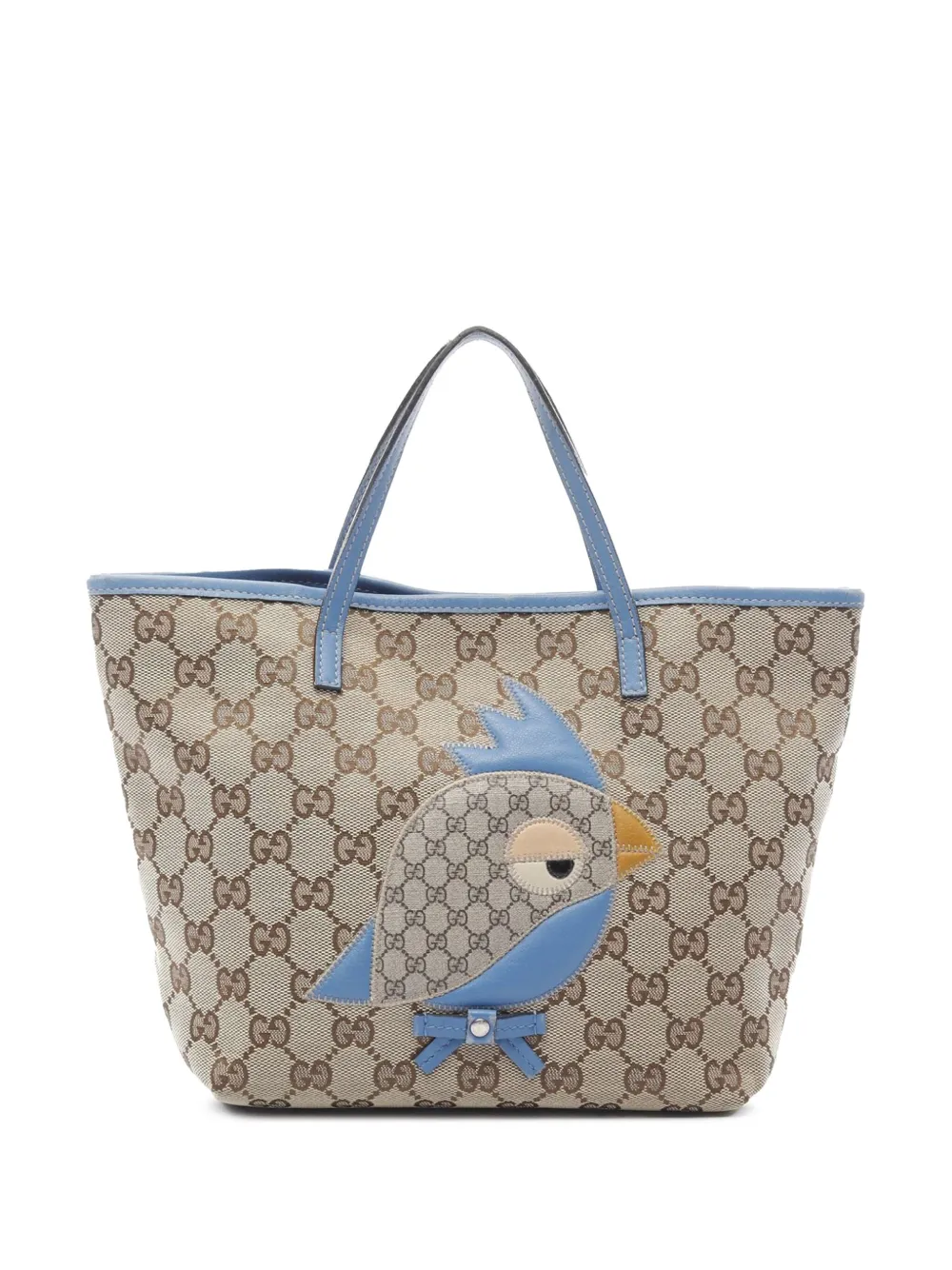 Gucci Pre-Owned 2000-2015 GG キャンバス ズー ハンドバッグ - ブルー Gucci Pre-Owned 2000-2015 GG キャンバス ズー ハンドバッグ - ブルー