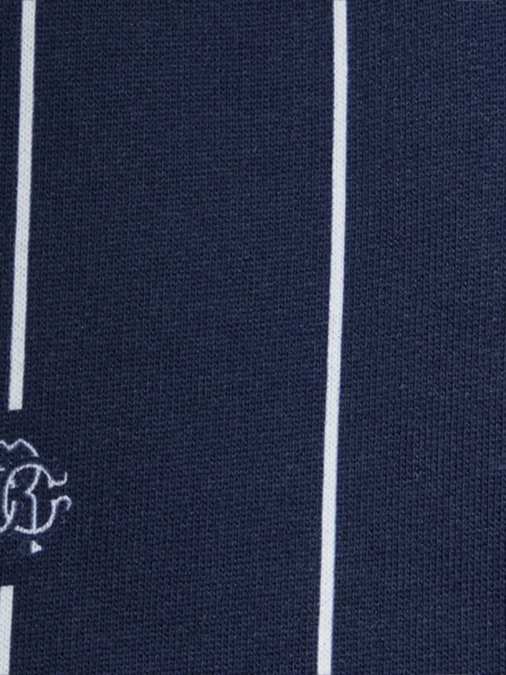 Roberto Cavalli Gestreepte sportshorts Blauw