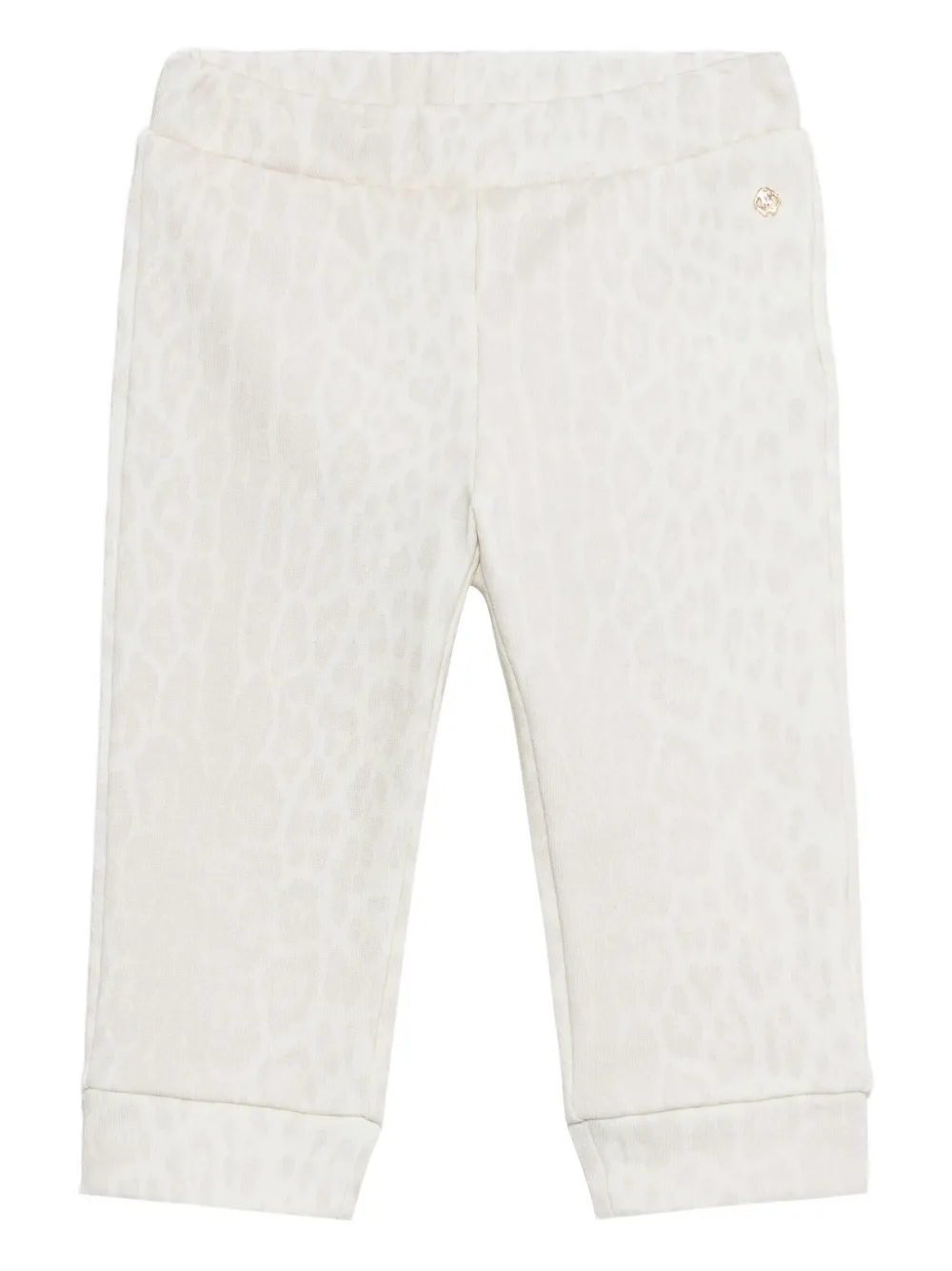Roberto Cavalli Junior Legging met jaguarprint Beige