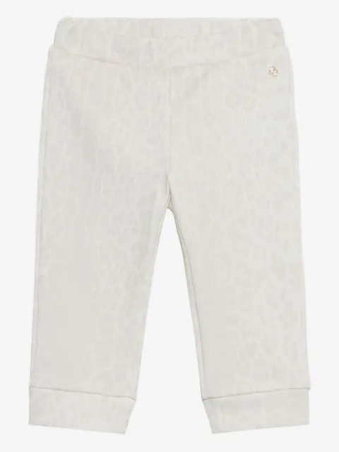 Roberto Cavalli Junior jaguar-skin leggings 