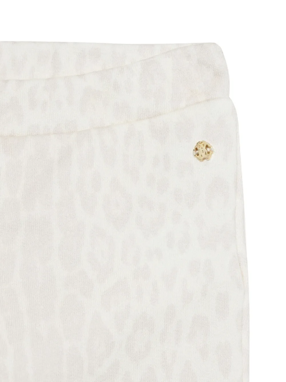 Roberto Cavalli Junior Legging met jaguarprint Beige