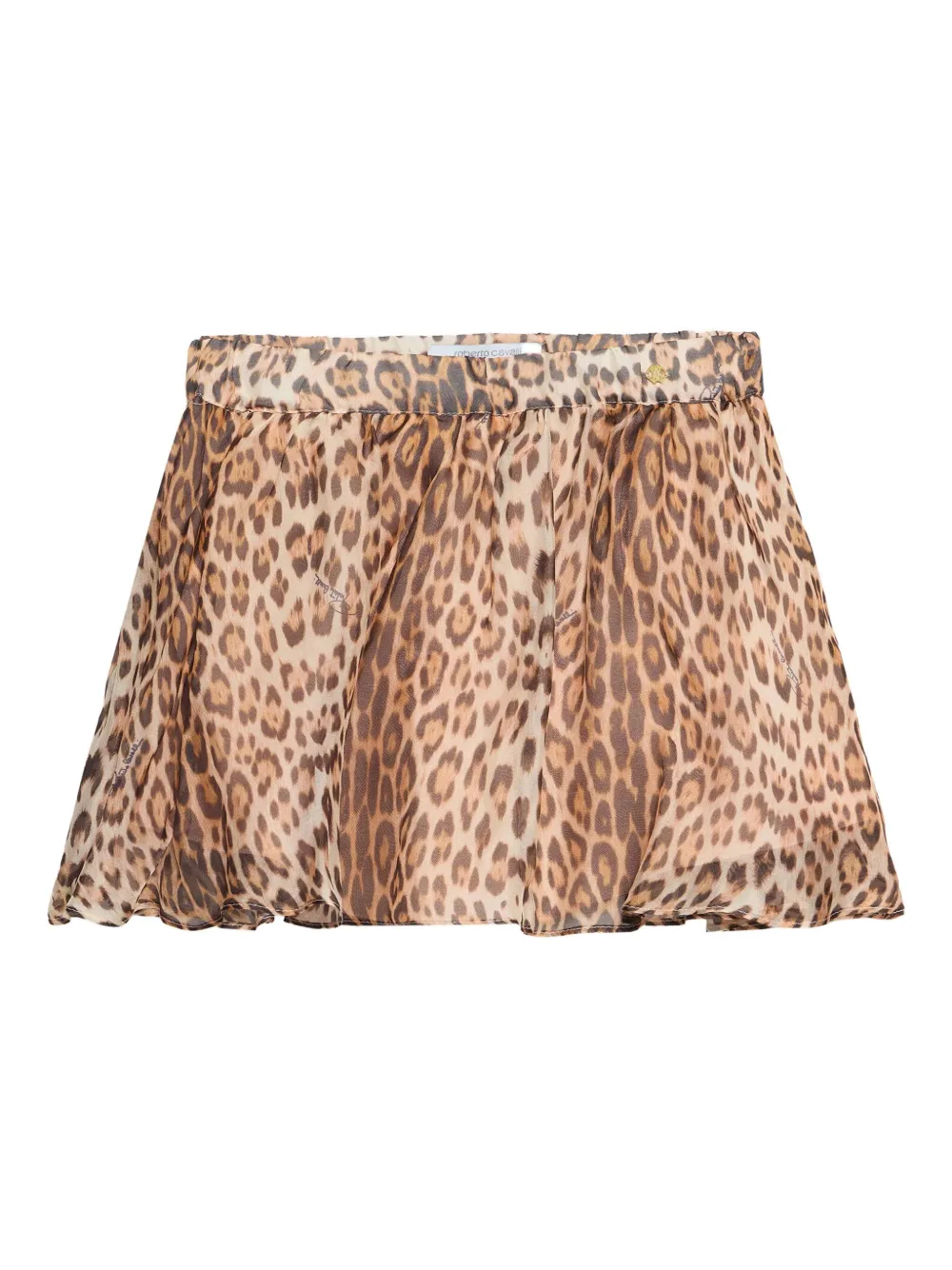 Roberto Cavalli Junior Rok met jaguarprint Beige